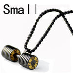 Heavy Dumbbell Necklace