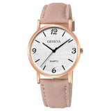 Pink Geneva Clock