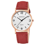 Pink Geneva Clock